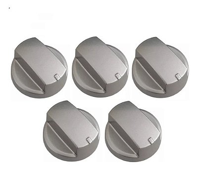 KIT 5 BOTAO PRATA GT75X