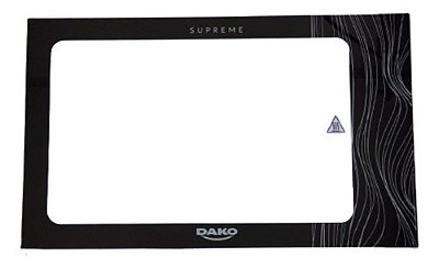 Vidro externo Da Porta Do Forno Elétrico Dako Supreme De Bancada