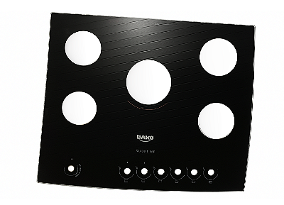 Vidro Mesa Fogão Dako Supreme 5Q Preto Original
