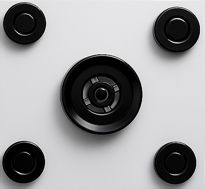 Kit Espalhadores E Queimadores Fogão Gran Cheff Com TC Fischer