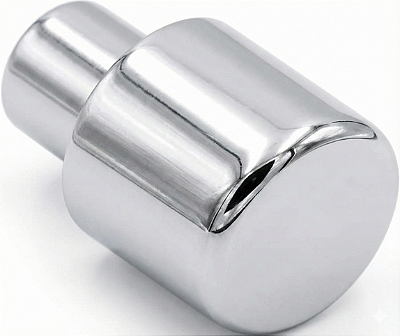 TECLA  Botão CROMADA para forno Fischer gourmet grill