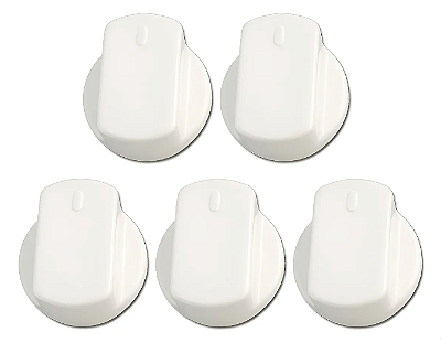Kit 5 Botões Manipulo Para Fogão Brastemp Ative Clean