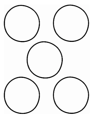 CJ anel Vedação base da tremp Cooktop Fischer 1642 5 bocas