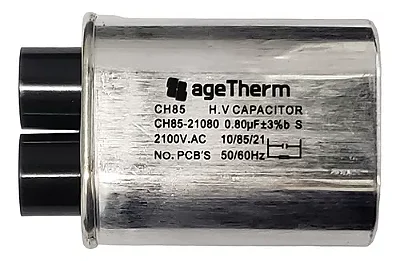 CAPACITOR PARA MICRO-ONDAS 80UF COM TERMINAL DE 4.8MM