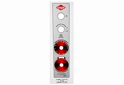 MEMBRANA ADESIVO FORNO LAYR CRYSTAL PLUS  1.75  02 INTERRUPTORES (Antigo)