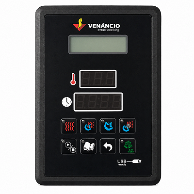 Controlador Digital Para Forno Combinado Venâncio Inv 123