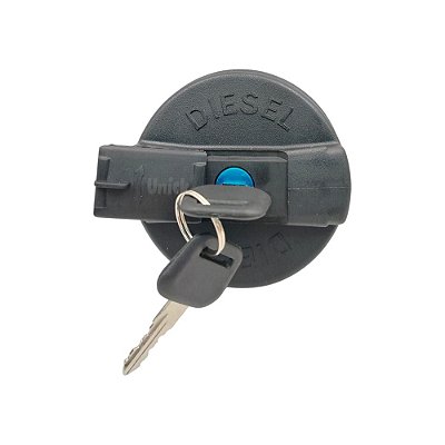 Tampa de Tanque Combustível com Chave Válvula Rosca Interna