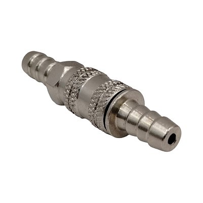 Engate Rápido para Gás e Pino com Escama 3/8" Latão