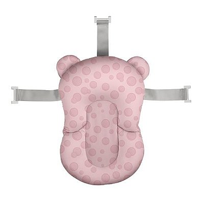 Almofada De Banho Para Bebê Sosseguinho Multikids Baby Rosa