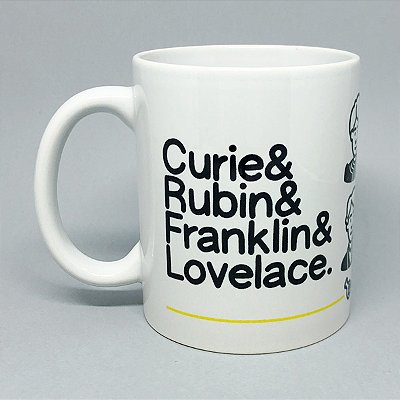 Caneca Mulheres da Ciência