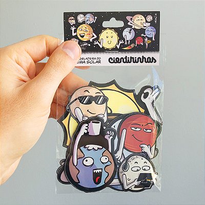 Kit de ímãs do Sistema Solar