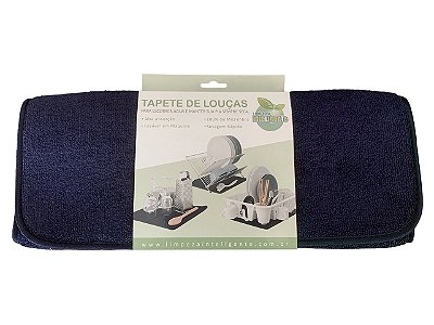 Tapete Escorredor de Louças em Microfibra - 38x51 - Sem Suporte