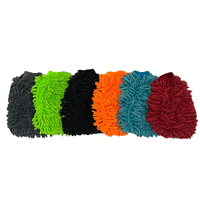 Luva Chenille de Microfibra Tamanho Grande 19x24
