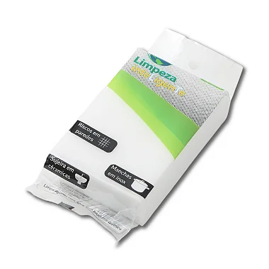 Esponja Mágica De Melamina - Remove sujeiras apenas com água - ATACADO