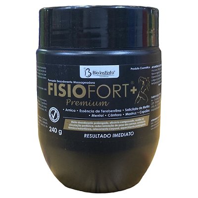 Fisiofort Premium 240g - Pomada massageadora