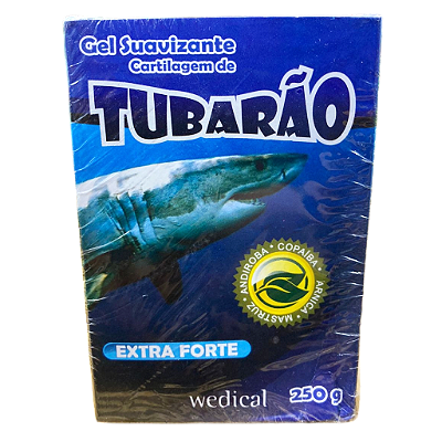 Gel suavizante Cartilagem de Tubarão Extra Forte 250g - Wedical