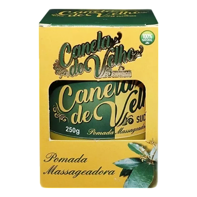 Pomada massageadora Canela de Velho & Sucupira - 250g - Erva Nativa