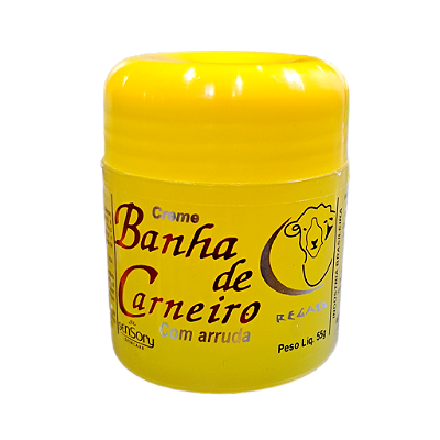 Creme Banha de Carneiro + Arruda 55g - Regata Cosméticos