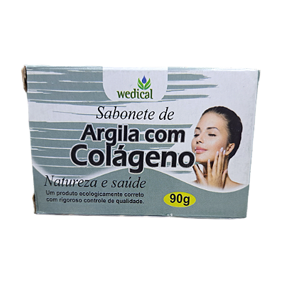 Sabonete ARGILA com COLÁGENO - Wedical - 90g