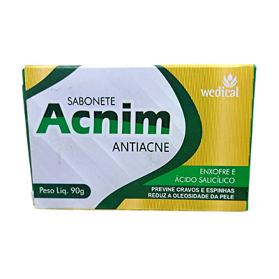 Sabonete ACNIM ANTIACNE - Wedical - 90g
