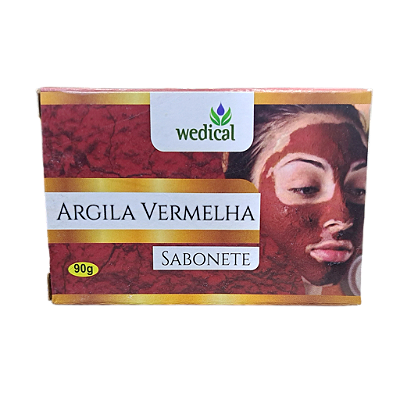 Sabonete ARGILA VERMELHA - Wedical - 90g
