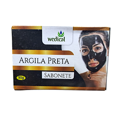 Sabonete ARGILA PRETA - Wedical - 90g