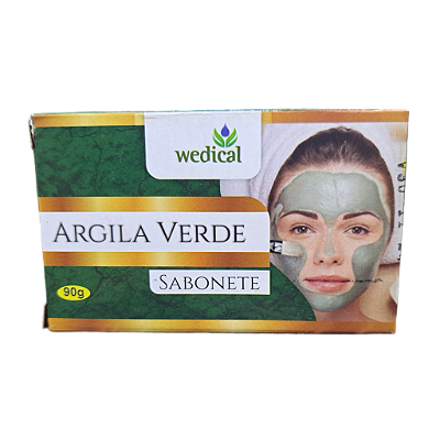 Sabonete ARGILA VERDE - Wedical - 90g