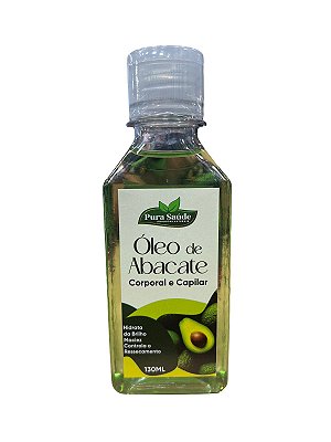 ÓLEO DE ABACATE 130ml - Pura Saúde