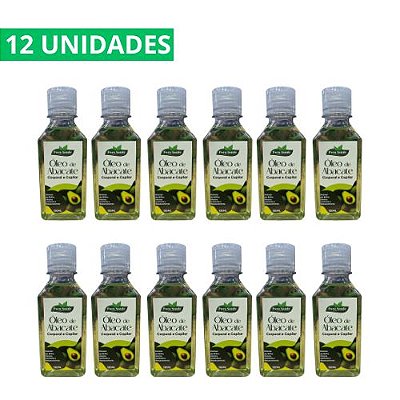 ÓLEO DE ABACATE 130ml - Pura Saúde - Cx. 12 Unidades