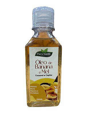 ÓLEO DE BANANA E MEL 130ml - Pura Saúde
