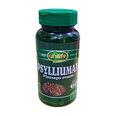 Psyllium 550mg UNILIFE 60 Cápsulas