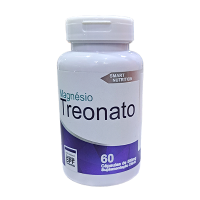 Magnésio Treonato 500mg 60 cápsulas 500mgW - Smart Nutrition