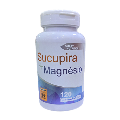 Sucupira + Magnésio 500mg 120 cápsulas - Smart Nutrition