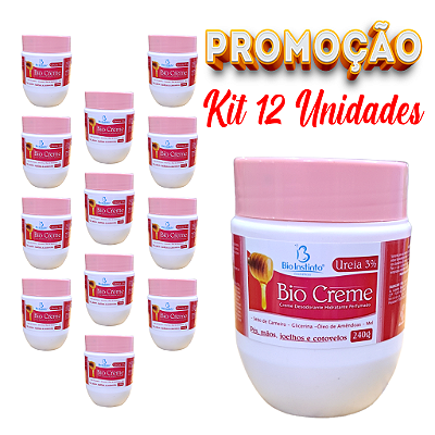 Creme Hidratante Desodorante BIO CREME 240g - Bio Instinto - Cx. 12 Unidades.