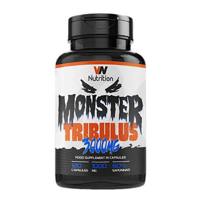 Monster Tribulus 3000mg 120 cápsulas - VN Nutrition