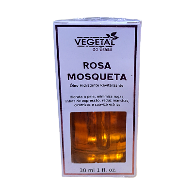 Óleo Vegetal Rosa Mosqueta 30ml - Vegetal do Brasil