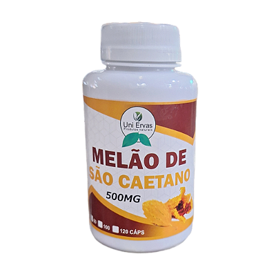 Melão de São Caetano 500mg 60 cápsulas - UniErvas