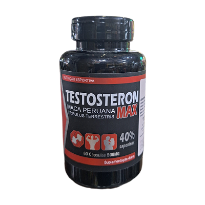 Testosteron Max Maca Peruana 60 cápsulas 500mg - RN Suplementos