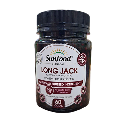 Long Jack 600 mg 60 Cápsulas - Sunfood
