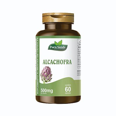 Alcachofra 60 cápsulas - Pura Saúde