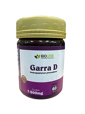 Garra D 60 cápsulas - Bio Leve