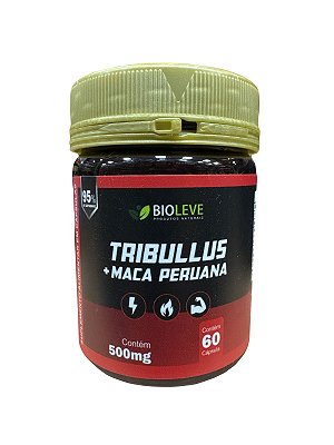 Maca Peruana + Tribullus Terrestris 60 cápsulas - Bio Leve