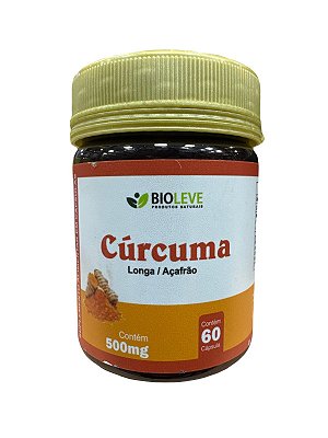 Cúrcuma (Açafrão) 60 cápsulas - Bio Leve