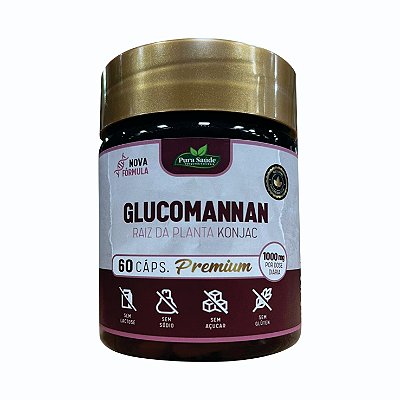 Glucomanan 60 caps. - Pura Saúde