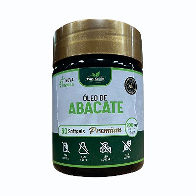 Óleo de Acabate 60 caps - Pura Saúde