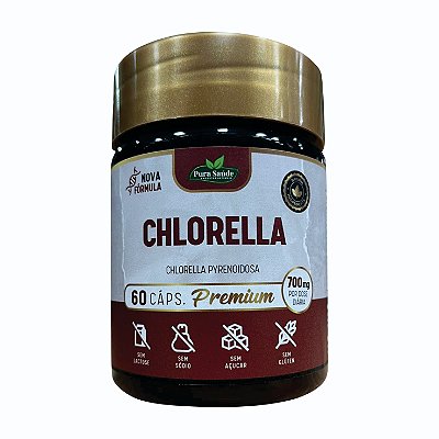 Chorella 60 caps. - Pura Saúde