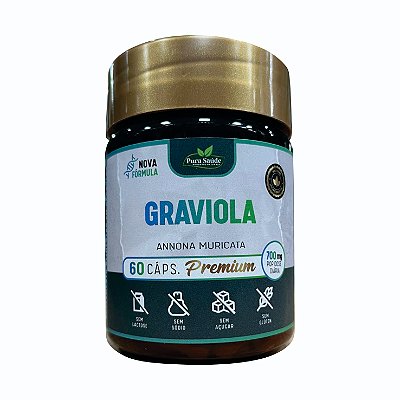 Graviola 60 caps. - Pura Saúde