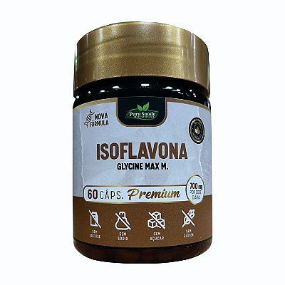 Isoflavona 60 caps. - Pura Saúde