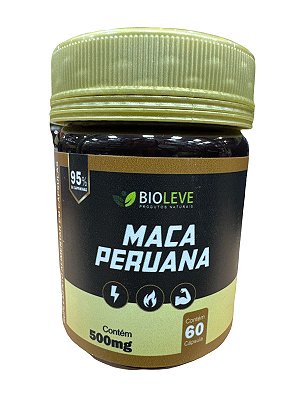 Maca Peruana 60 cáps. - Bio Leve
