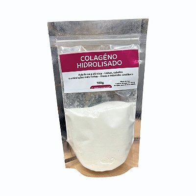 Colagéno Hidrolisado em pó - 100g